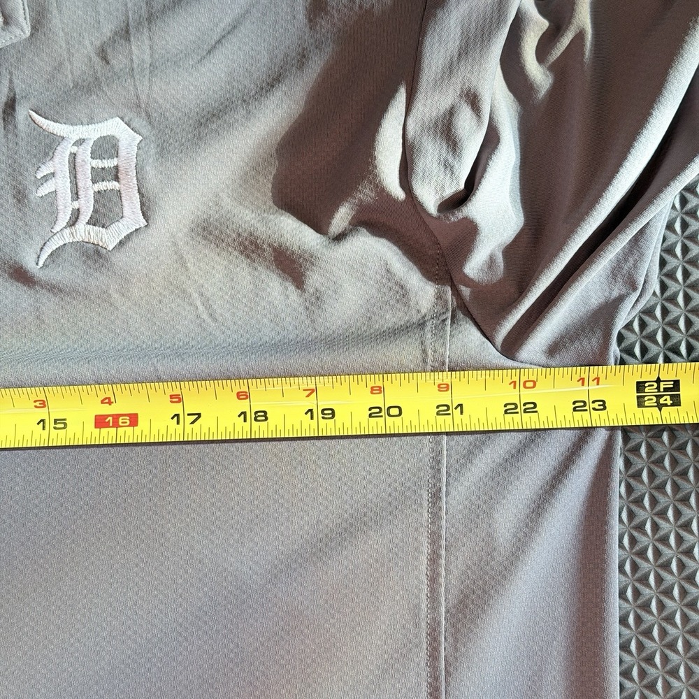 Cutter & Buck Detroit Tigers Polo Men's Large Tall Gray MLB Golf Shirt NWT - Picture 10 of 11